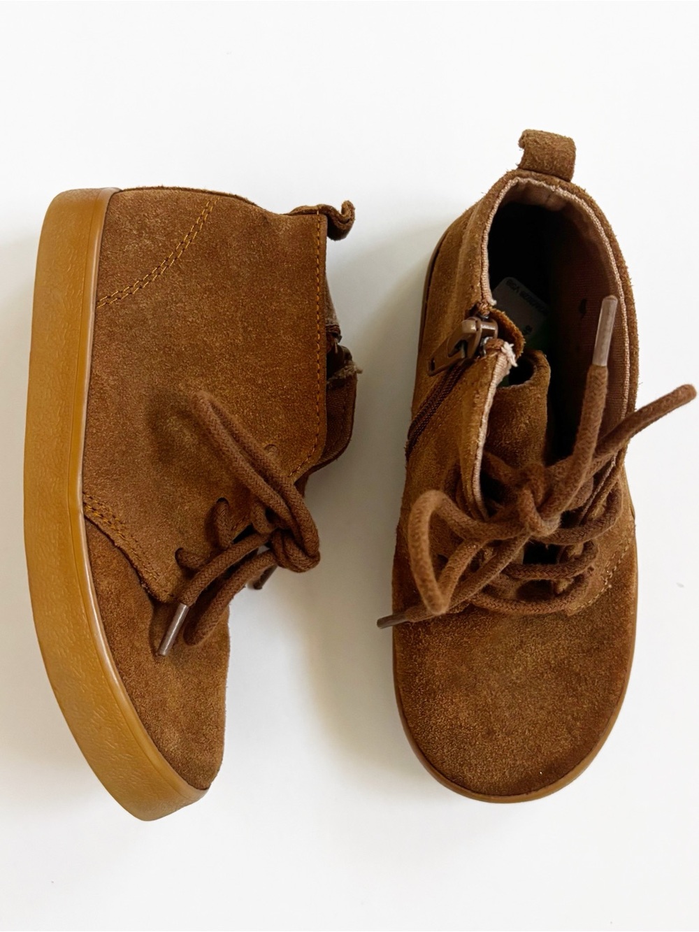 GAP Kids brown suede chukka boots sz 10